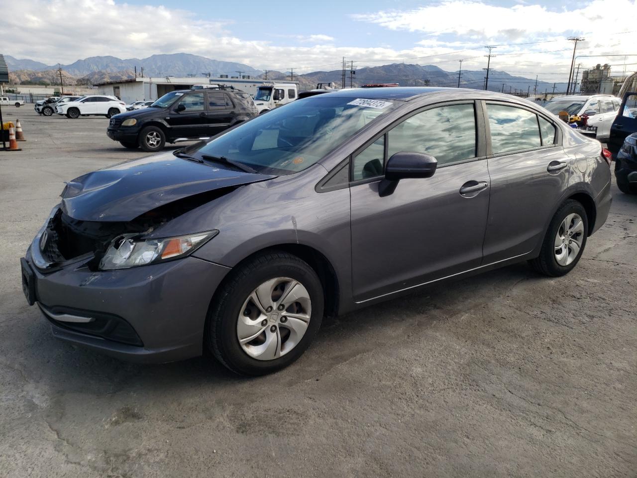 Изображение 1 2014 HONDA CIVIC LX 2014 с VIN 19XFB2F59EE069500