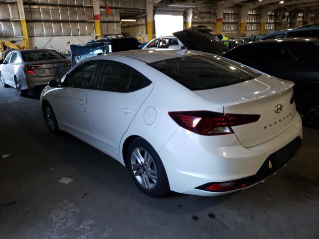 Image 2 of 2020 HYUNDAI ELANTRA SEL 2020 with VIN 5NPD84LF3LH577727