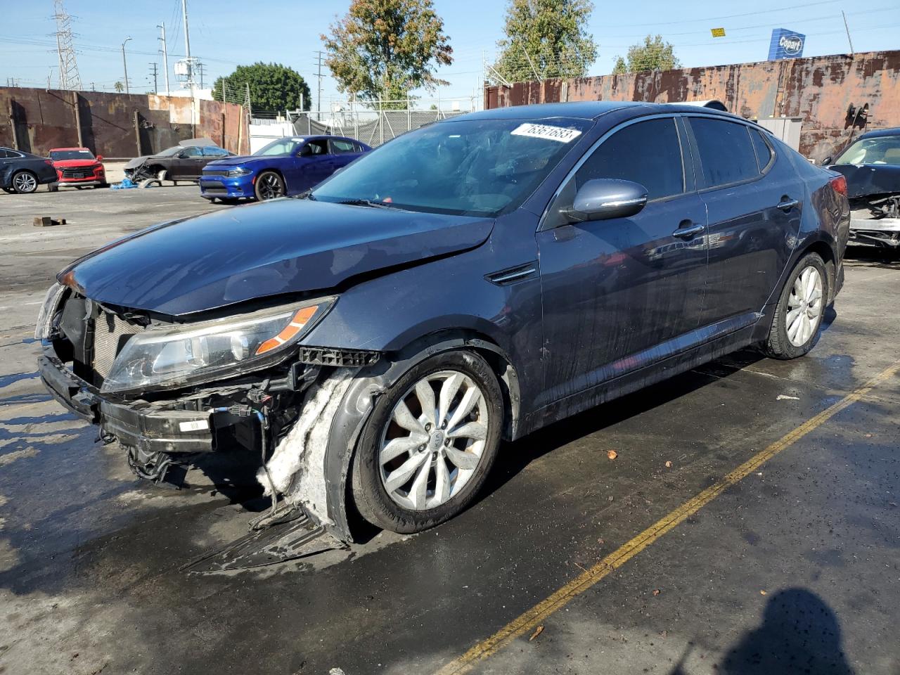 Image 1 of 2015 KIA OPTIMA EX 2015 with VIN 5XXGN4A76FG465697