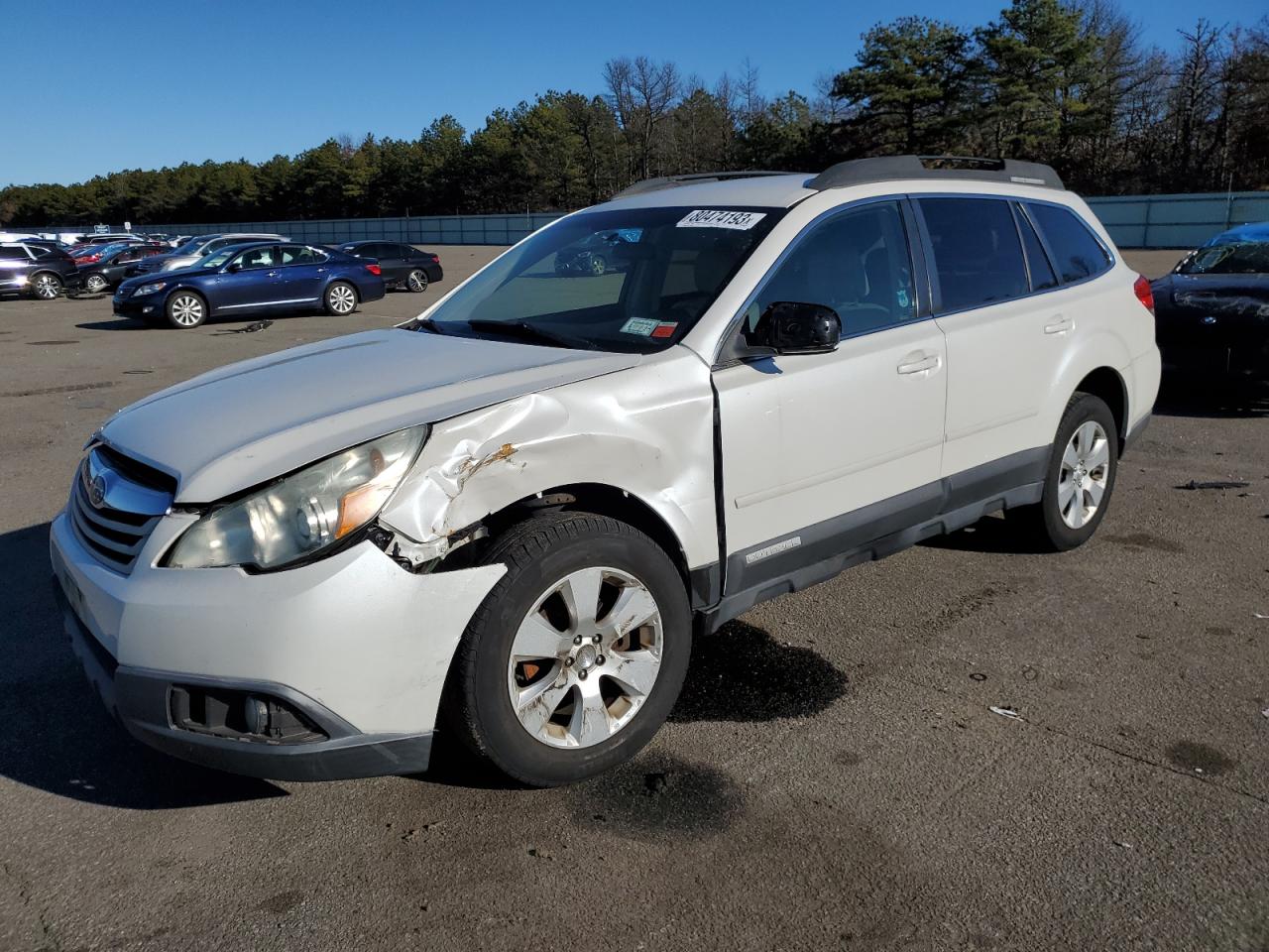 Image 1 of 2011 SUBARU OUTBACK 2.5I PREMIUM 2011 with VIN 4S4BRBCC9B3442871