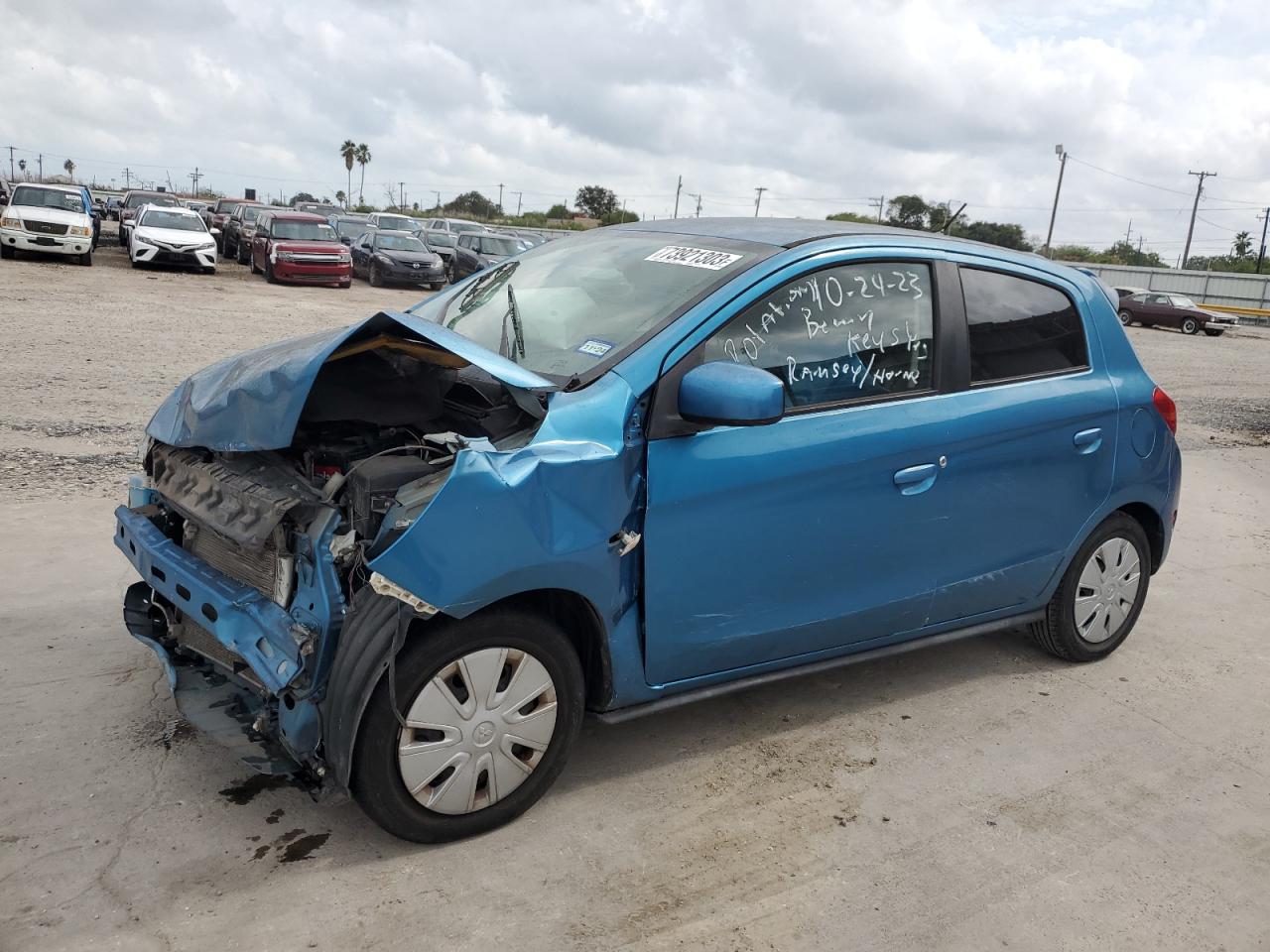 Image 1 of 2015 MITSUBISHI MIRAGE DE 2015 with VIN ML32A3HJ3FH056130