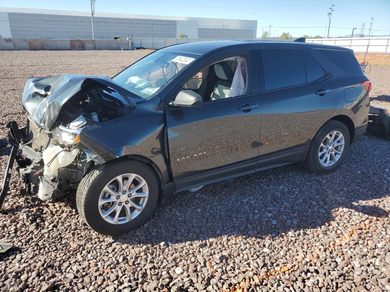 Image 1 of 2018 CHEVROLET EQUINOX LS 2018 with VIN 3GNAXHEV7JS557007