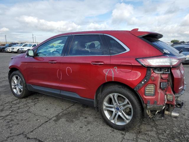 Image 2 of 2017 FORD EDGE TITANIUM 2017 with VIN 2FMPK4K90HBC45821