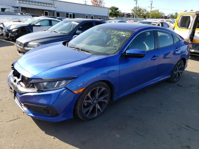 Image 1 of 2019 HONDA CIVIC SPORT 2019 with VIN 2HGFC2F85KH538946