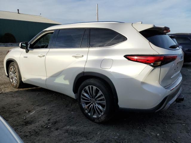 Изображение 2 2021 TOYOTA HIGHLANDER HYBRID PLATINUM 2021 с VIN 5TDEBRCH7MS029214