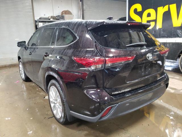 Изображение 2 2020 TOYOTA HIGHLANDER LIMITED 2020 с VIN 5TDDZRBH3LS007136