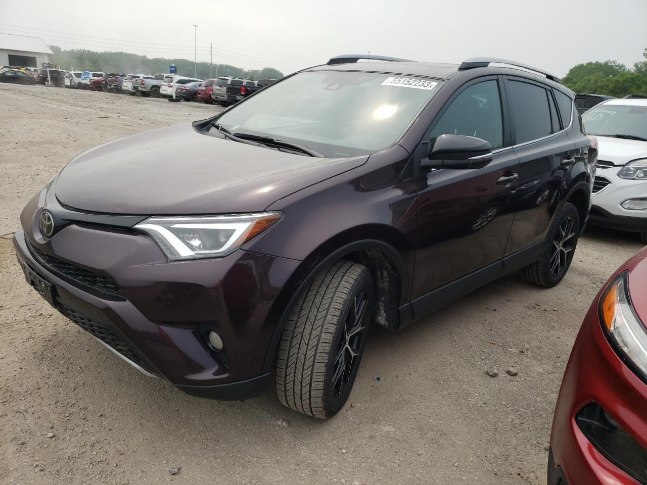 Image 1 of 2018 TOYOTA RAV4 SE 2018 with VIN 2T3JFREV4JW719437