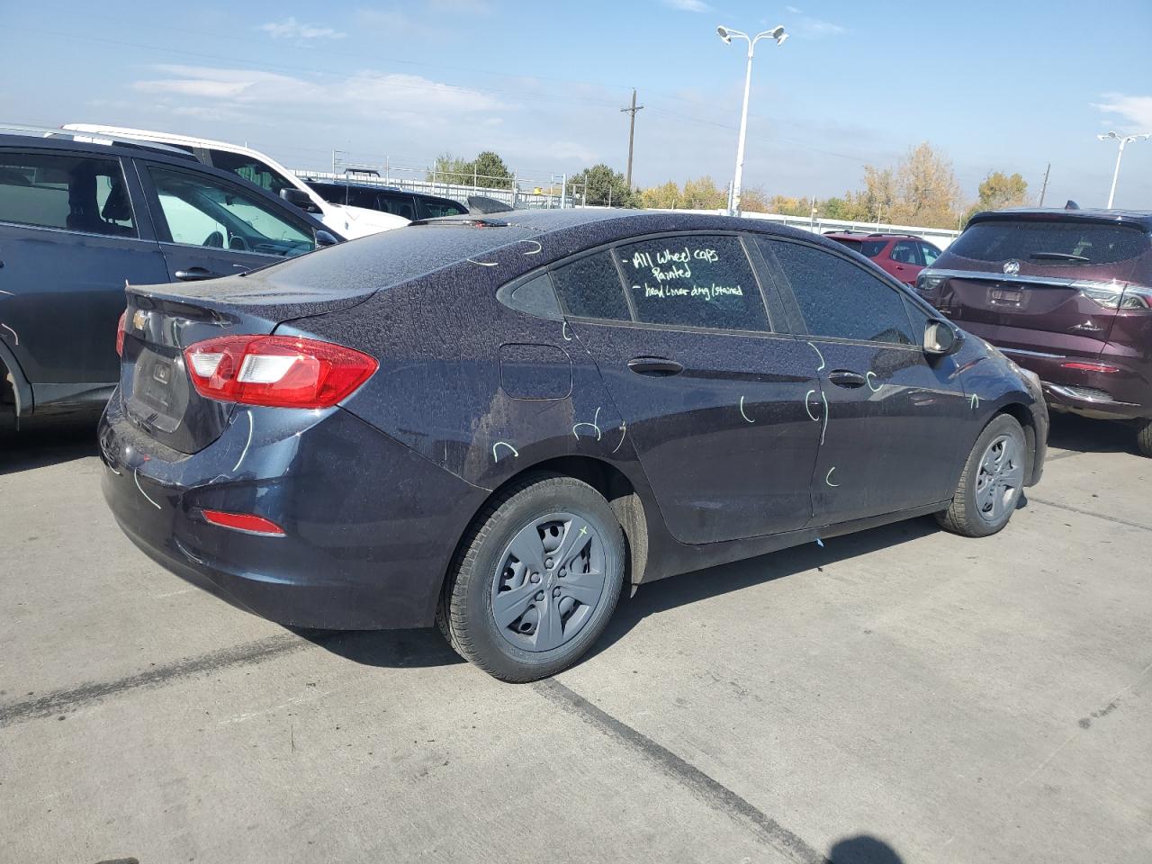 Image 3 of 2016 CHEVROLET CRUZE LS 2016 with VIN 1G1BC5SM8G7303860