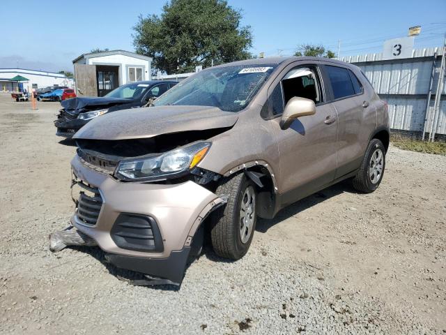 Image 1 of 2018 CHEVROLET TRAX LS 2018 with VIN 3GNCJKSB4JL164089