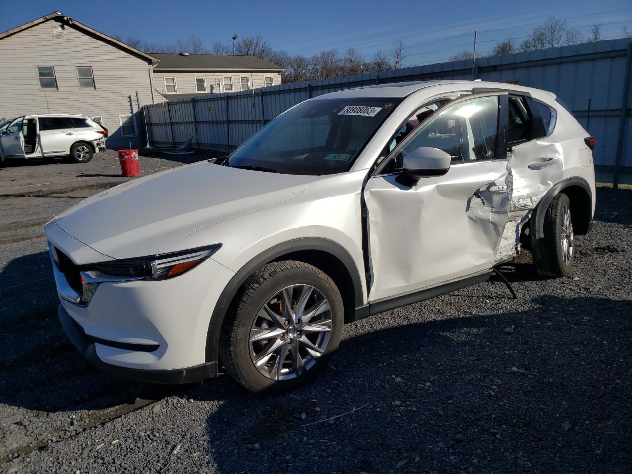 Image 1 of 2020 MAZDA CX-5 GRAND TOURING 2020 with VIN JM3KFBDM2L1847642
