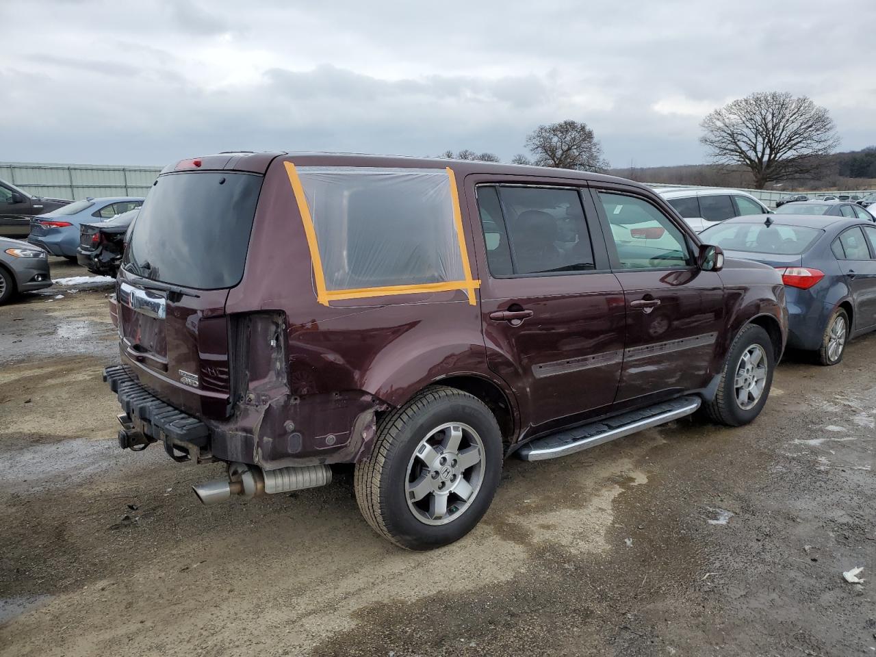 Изображение 3 2010 HONDA PILOT TOURING 2010 с VIN 5FNYF4H90AB004127