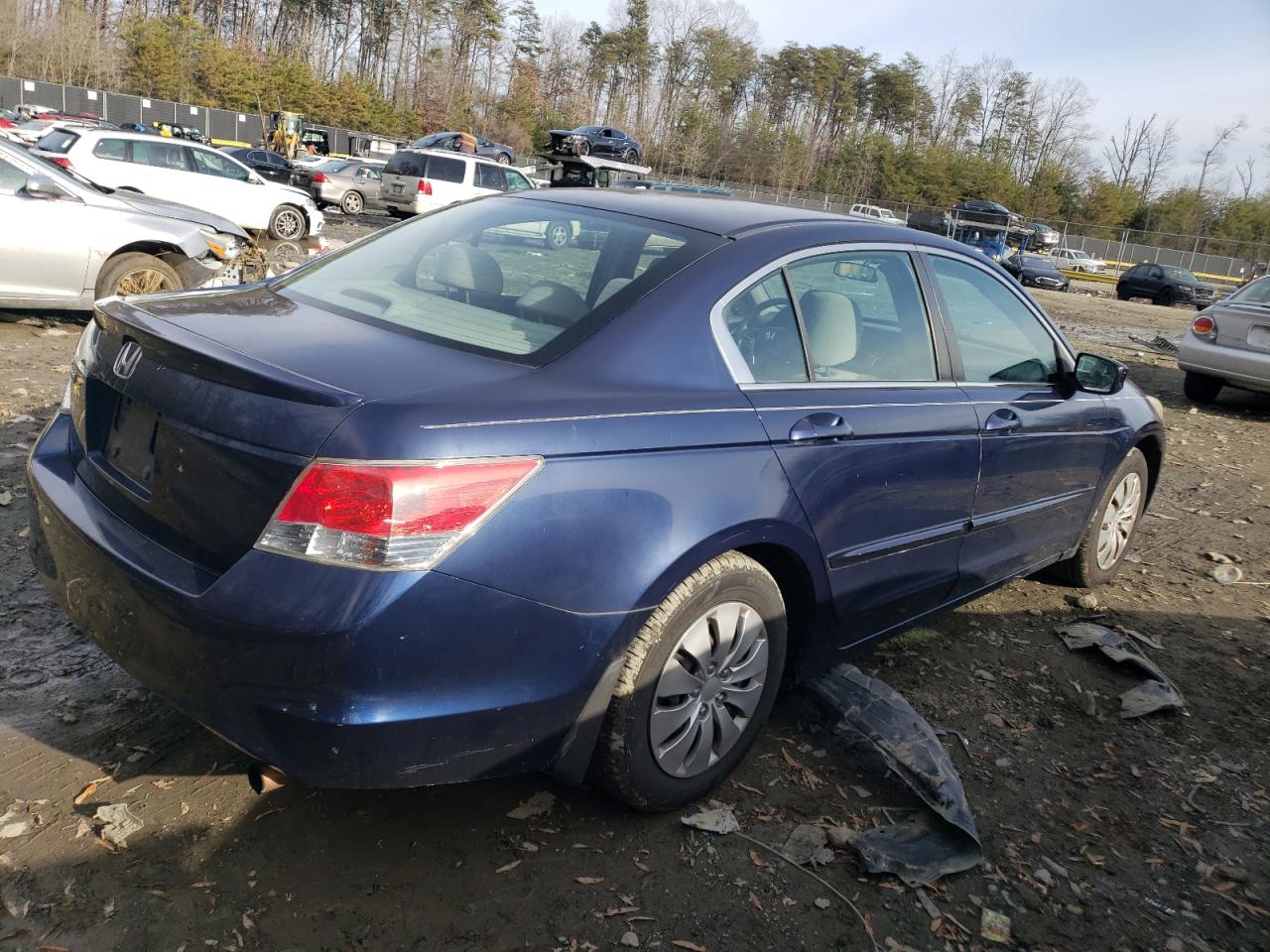 Image 3 of 2009 HONDA ACCORD LX 2009 with VIN 1HGCP26329A055421