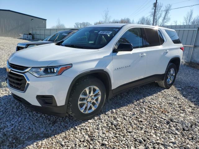 Image 1 of 2021 CHEVROLET TRAVERSE LS 2021 with VIN 1GNEVLKW9MJ191919