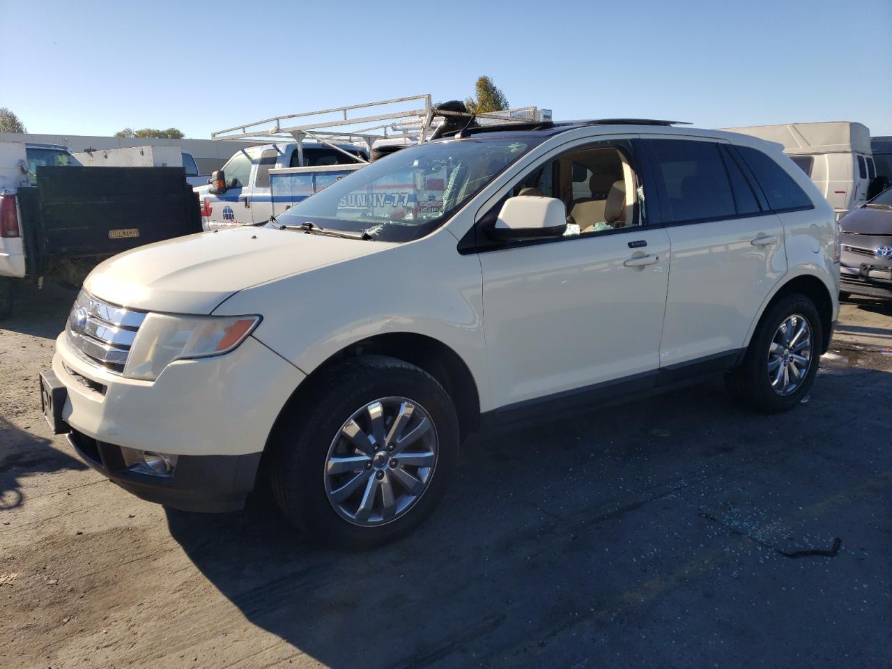 Image 1 of 2007 FORD EDGE SEL PLUS 2007 with VIN 2FMDK49C97BA82637