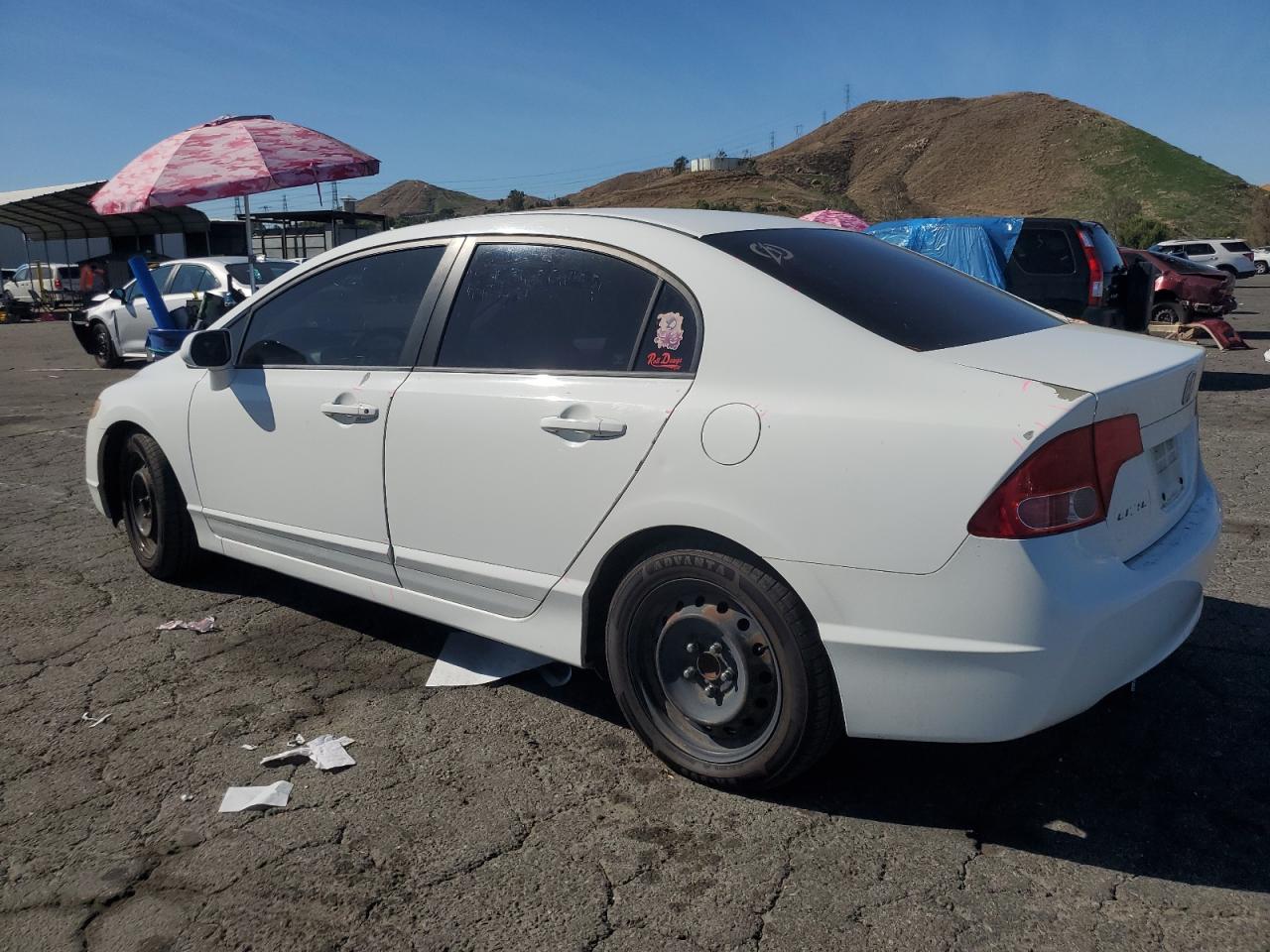 Изображение 2 2007 HONDA CIVIC LX 2007 с VIN 1HGFA16517L062887