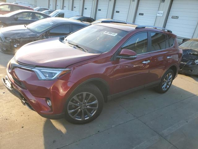 Image 1 of 2018 TOYOTA RAV4 LIMITED 2018 with VIN JTMDFREV9JD238383