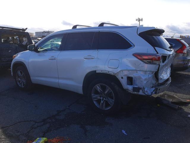 Image 2 of 2016 TOYOTA HIGHLANDER LIMITED 2016 with VIN 5TDYKRFH3GS158225