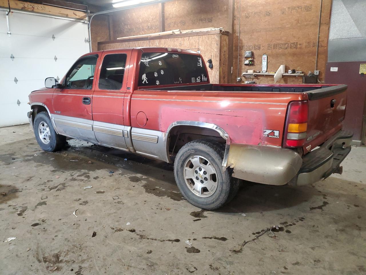 Изображение 2 2001 CHEVROLET SILVERADO K1500 2001 с VIN 1GCEK19T01E105306