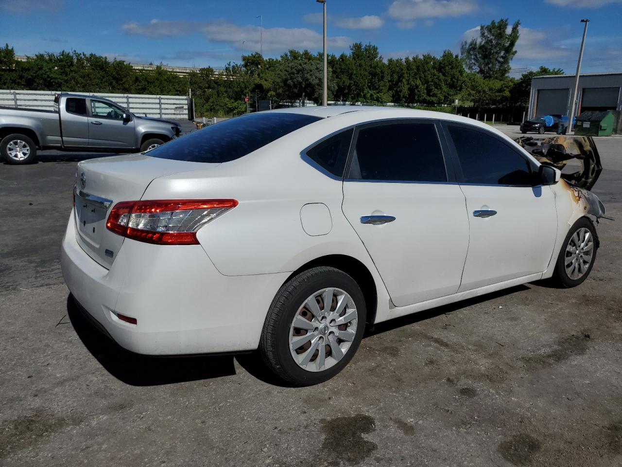 Image 3 of 2013 NISSAN SENTRA S 2013 with VIN 3N1AB7AP6DL772596