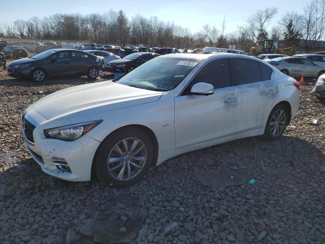 Image 1 of 2017 INFINITI Q50 BASE 2017 with VIN JN1CV7AR8HM681441