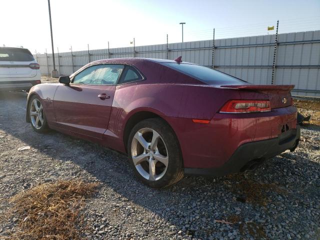 Image 2 of 2014 CHEVROLET CAMARO LT 2014 with VIN 2G1FB1E30E9275208