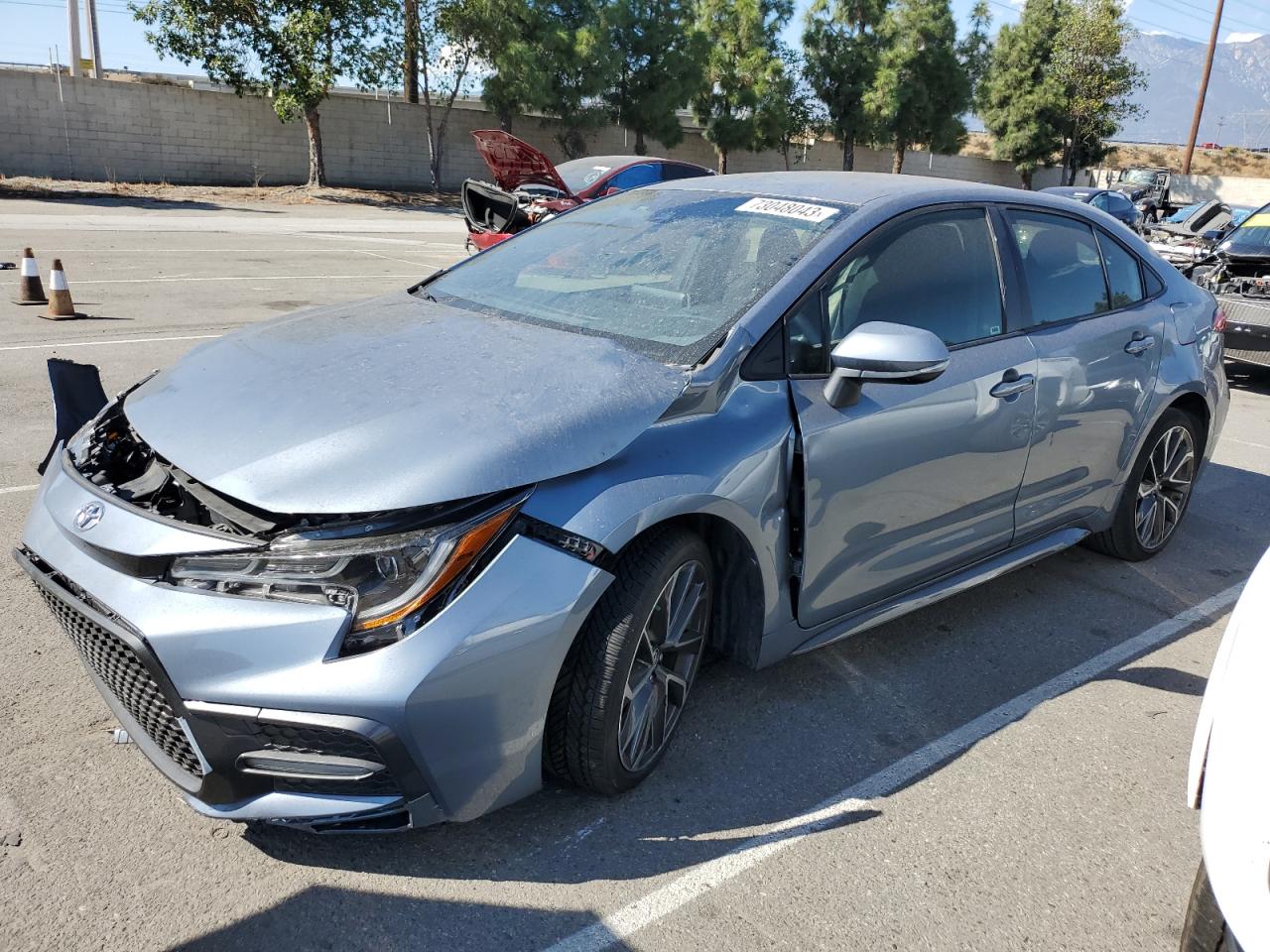 Image 1 of 2020 TOYOTA COROLLA SE 2020 with VIN JTDS4RCE9LJ017841