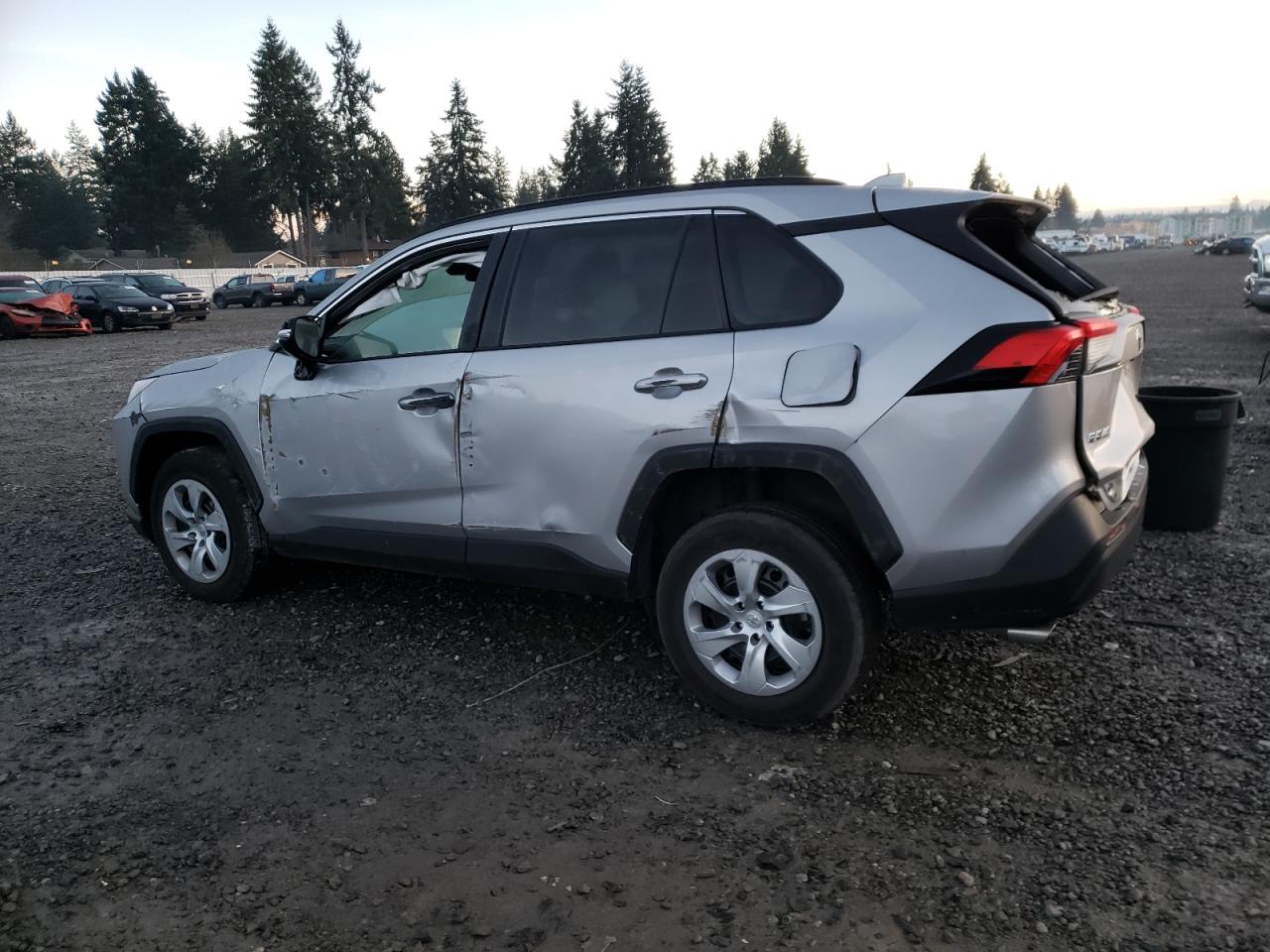 Image 2 of 2021 TOYOTA RAV4 LE 2021 with VIN 2T3G1RFVXMW220296