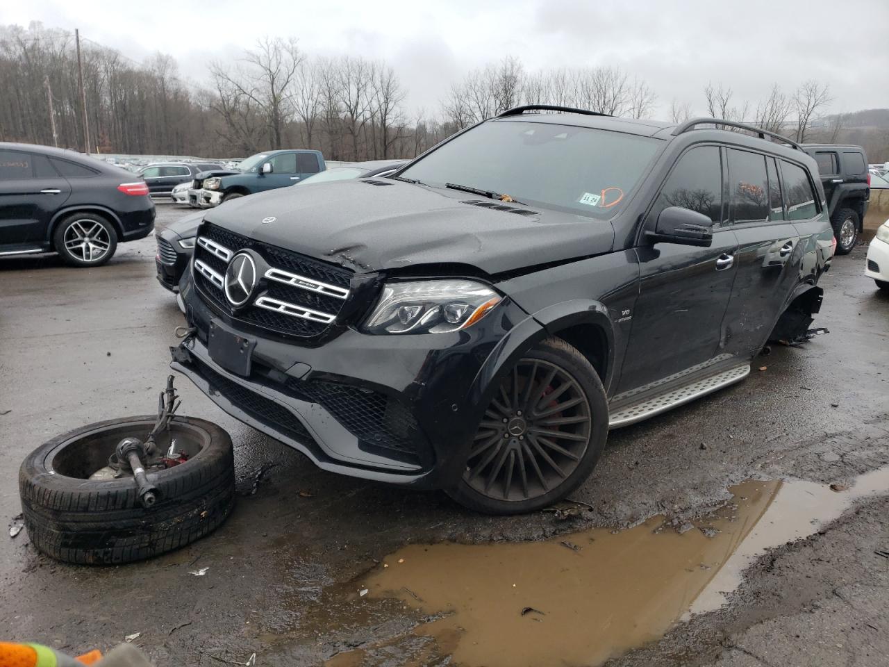 Изображение 1 2019 MERCEDES-BENZ GLS 63 AMG 4MATIC 2019 с VIN 4JGDF7FE0KB199291