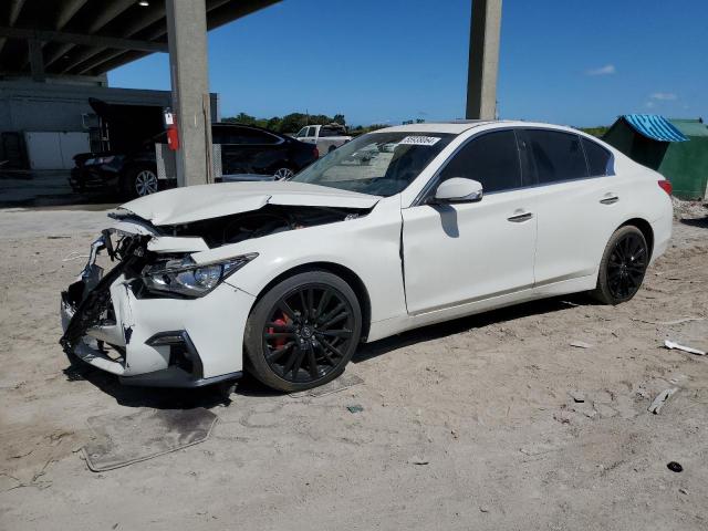 Image 3 of 2017 INFINITI Q50 RED SPORT 400 2017 with VIN JN1FV7AR5HM871050