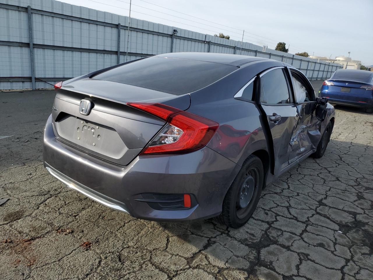 Image 3 of 2019 HONDA CIVIC LX 2019 with VIN 2HGFC2F63KH519892