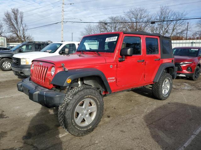 Image 1 of 2012 JEEP WRANGLER UNLIMITED SPORT 2012 with VIN 1C4BJWDG0CL282451