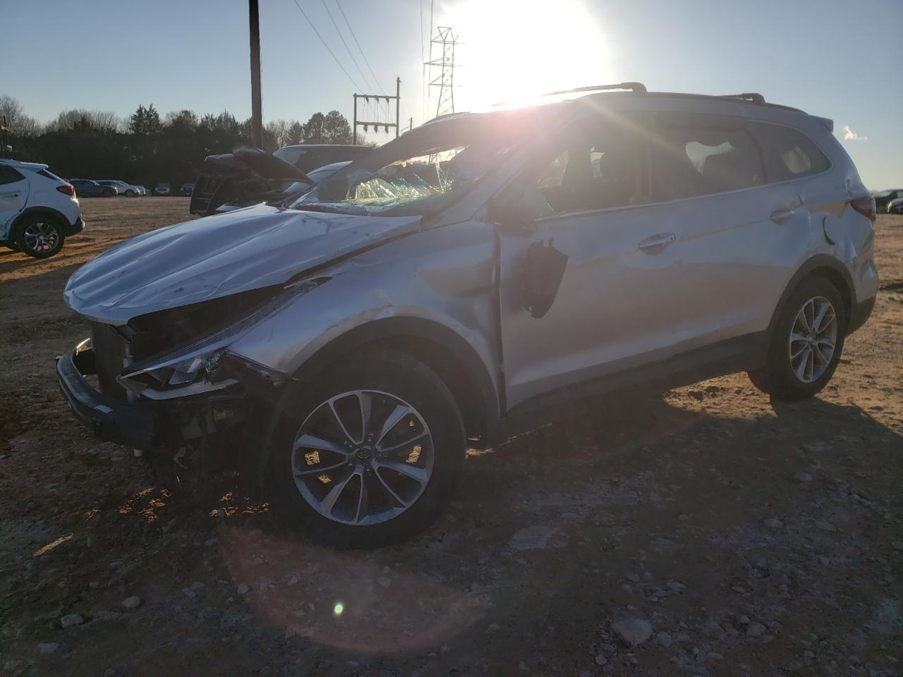 Obraz 1 z 2018 HYUNDAI SANTA FE SE 2018 z VIN KM8SM4HF7JU266571