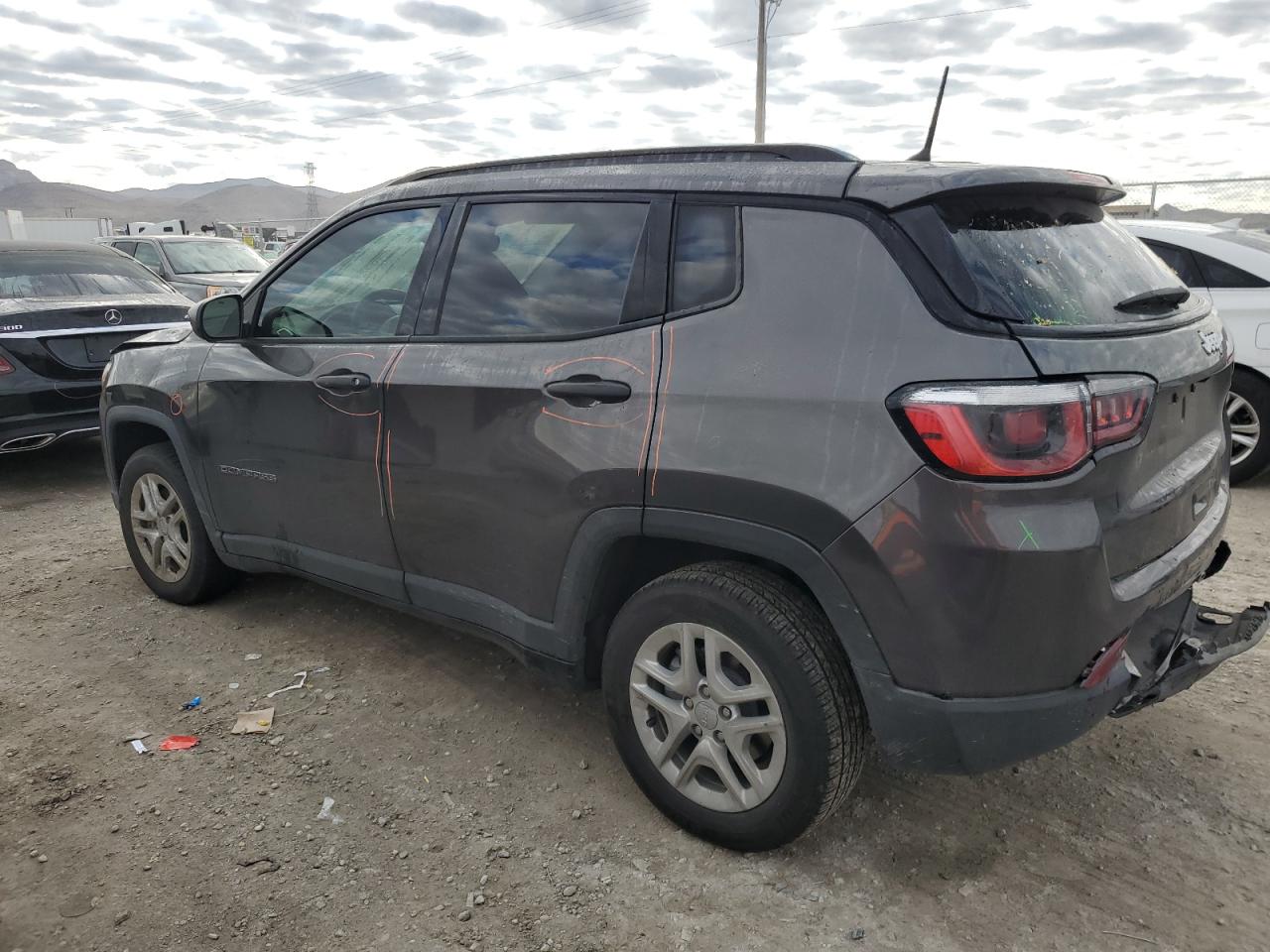 Image 2 of 2018 JEEP COMPASS SPORT 2018 with VIN 3C4NJCAB4JT339482
