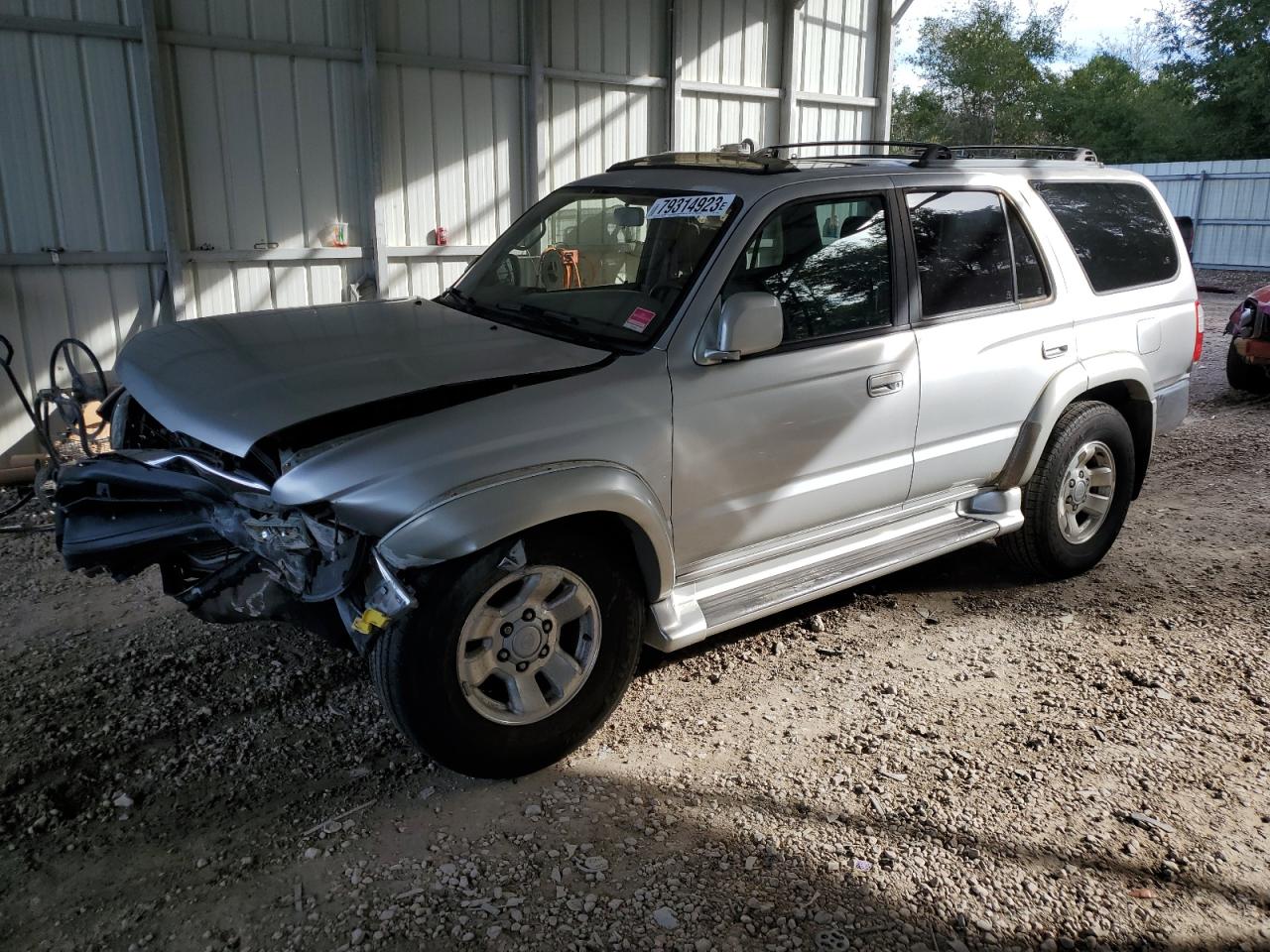Image 1 of 2000 TOYOTA 4RUNNER SR5 2000 with VIN JT3GN86R0Y0166393