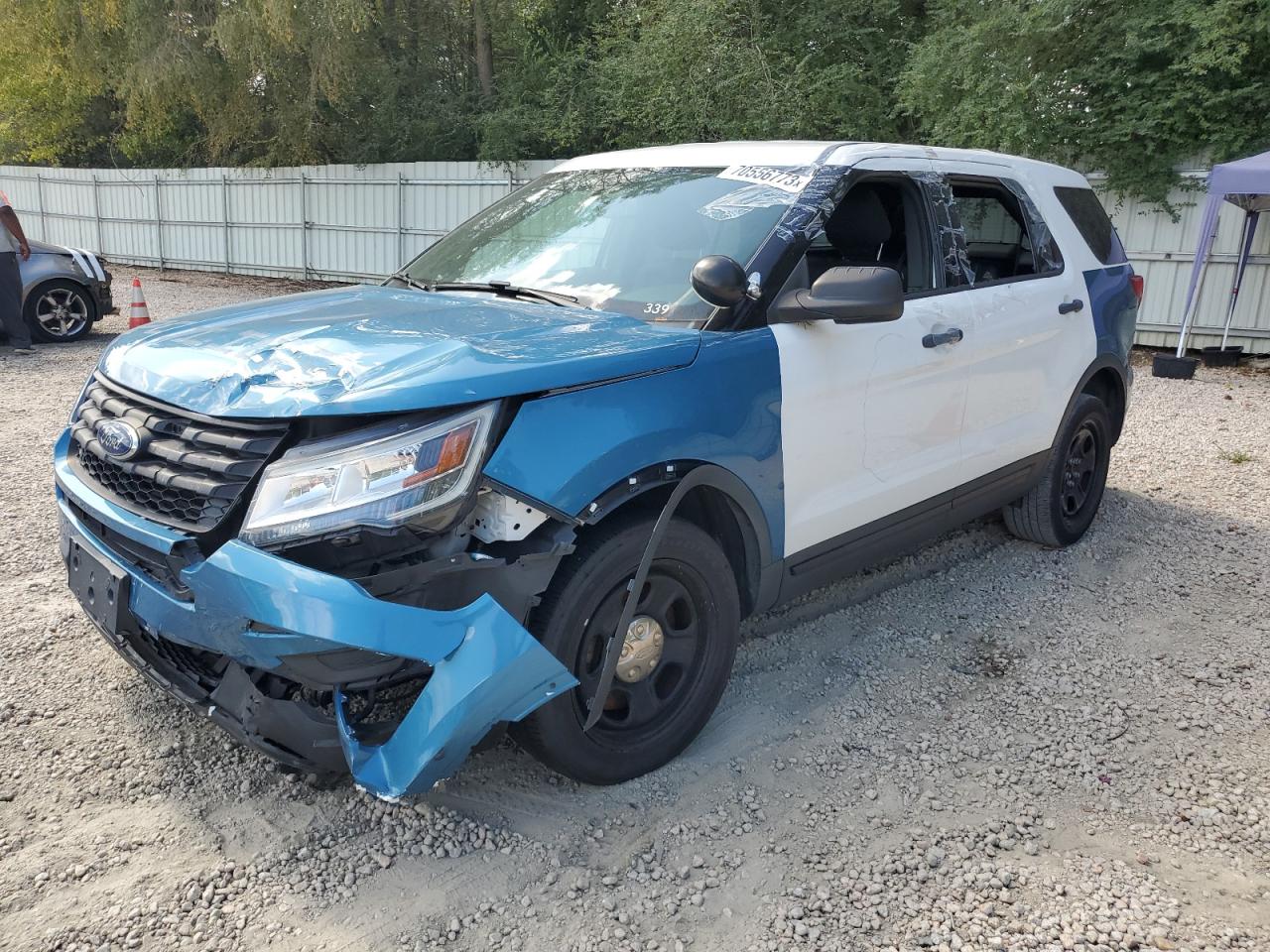 Obraz 1 z 2018 FORD EXPLORER POLICE INTERCEPTOR 2018 z VIN 1FM5K8AR7JGA05289