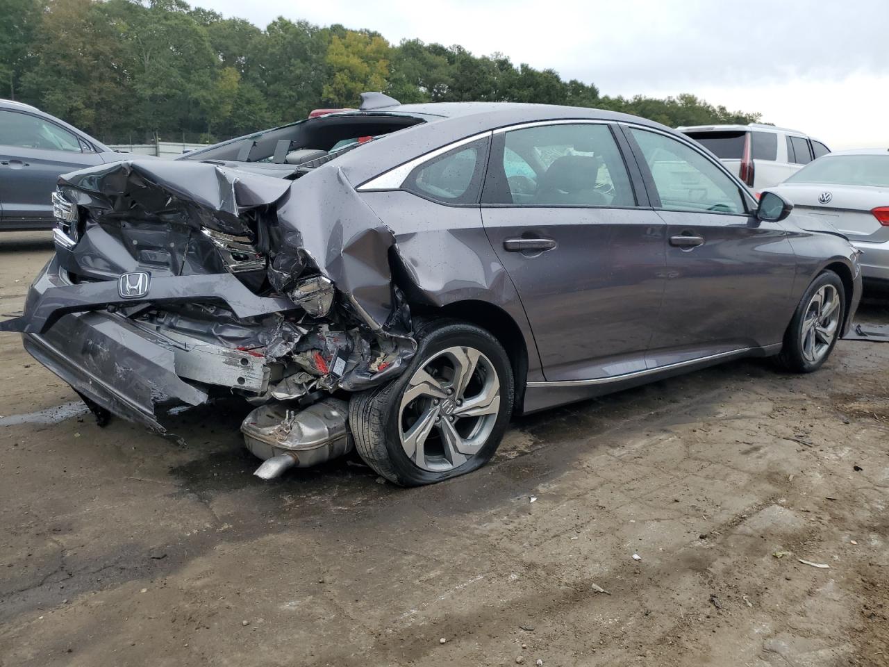 Image 3 of 2018 HONDA ACCORD EXL 2018 with VIN 1HGCV1F57JA234348