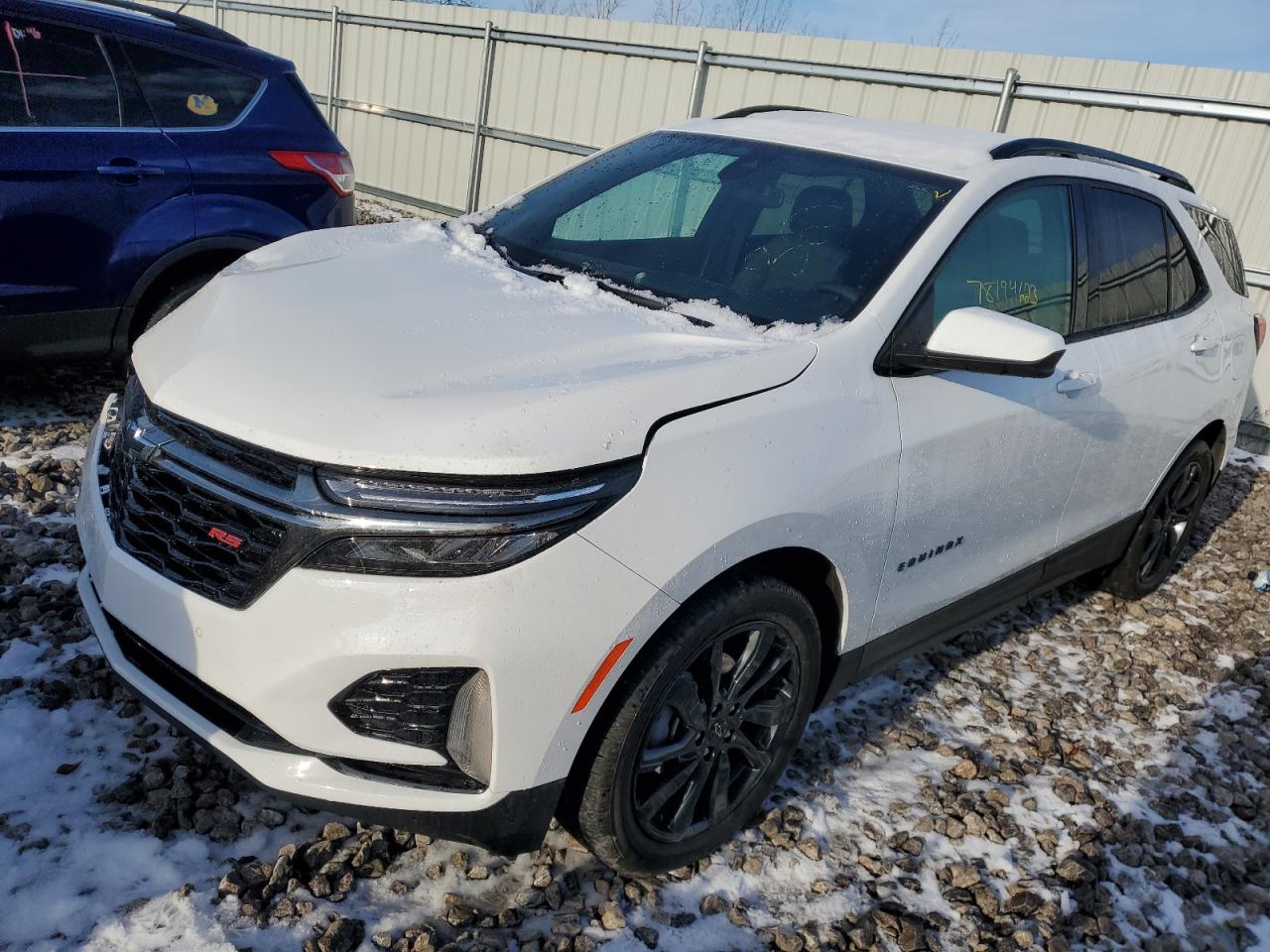 Image 1 of 2023 CHEVROLET EQUINOX RS 2023 with VIN 3GNAXMEG6PS199269
