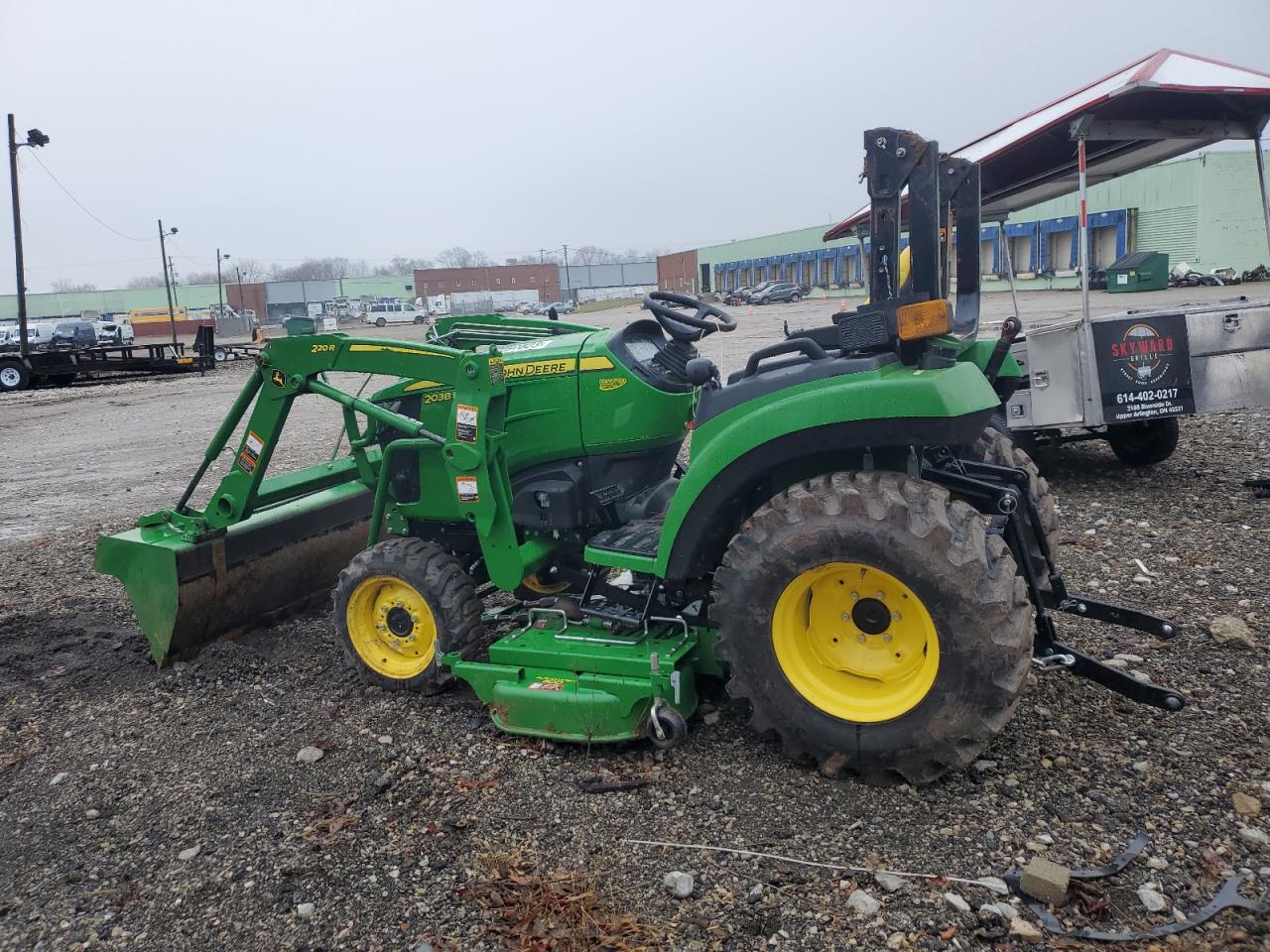 Image 3 of 2022 JOHN DEERE 2038R 2022 with VIN 1P0220RXPMC025383