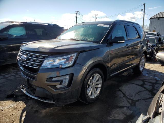 Image 1 of 2017 FORD EXPLORER XLT 2017 with VIN 1FM5K7D82HGE11102