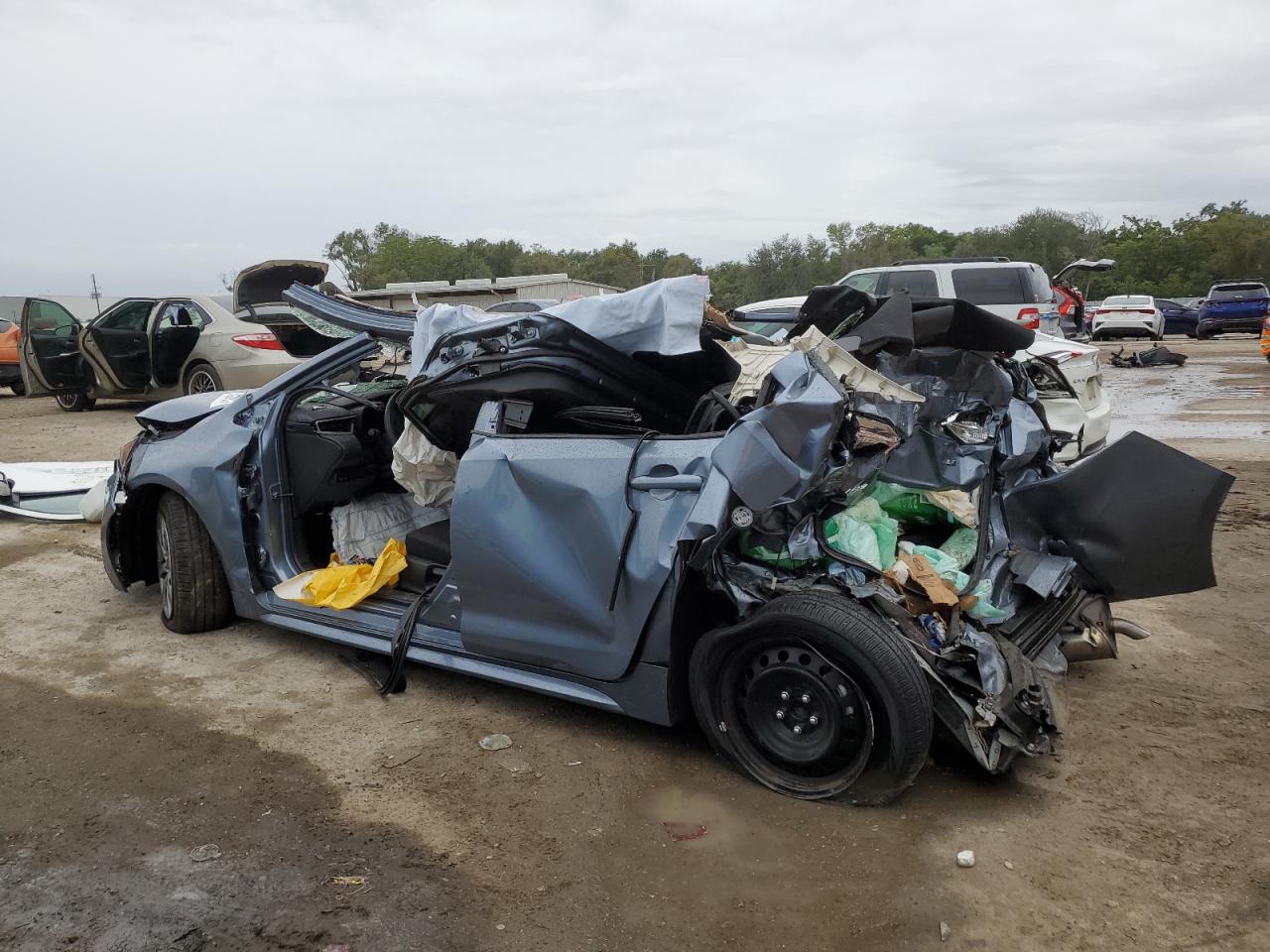 Image 2 of 2023 TOYOTA COROLLA LE 2023 with VIN JTDB4MEE1PJ003955