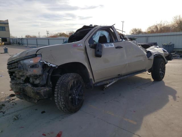 Image 1 of 2023 CHEVROLET SILVERADO K1500 TRAIL BOSS CUSTOM 2023 with VIN 3GCPDCEK6PG169833