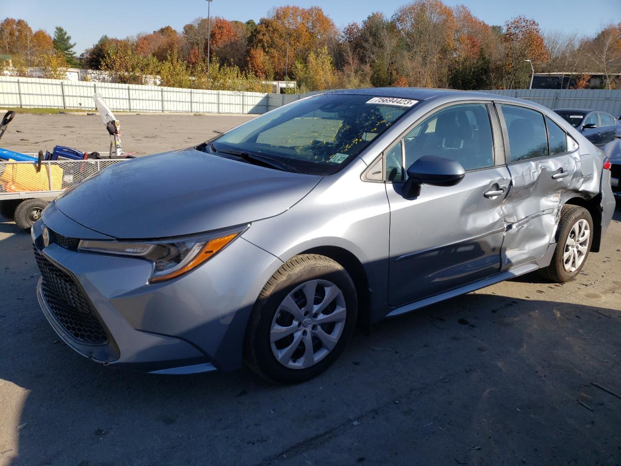 Obraz 1 z 2022 TOYOTA COROLLA LE 2022 z VIN 5YFEPMAE2NP382497