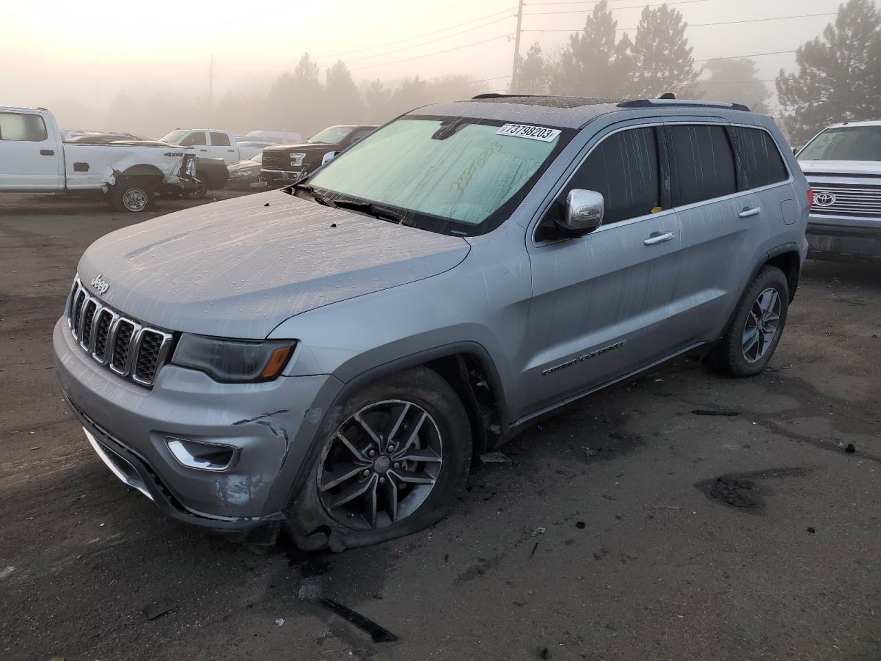 Image 1 of 2018 JEEP GRAND CHEROKEE LIMITED 2018 with VIN 1C4RJFBG2JC154811