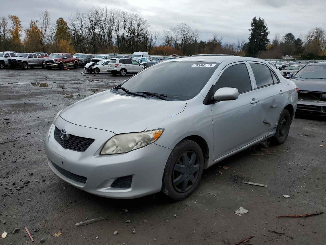 Image 1 of 2009 TOYOTA COROLLA BASE 2009 with VIN 1NXBU40E09Z011114