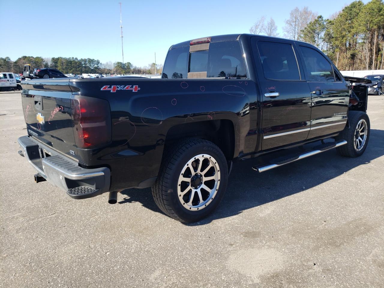 Image 3 of 2014 CHEVROLET SILVERADO K1500 LTZ 2014 with VIN 3GCUKSEC4EG130652