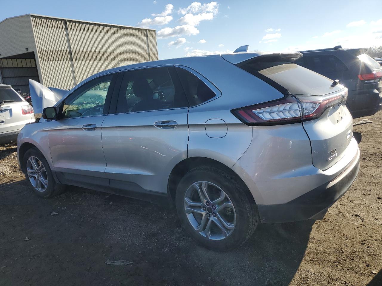Image 2 of 2017 FORD EDGE TITANIUM 2017 with VIN 2FMPK3K88HBC21803
