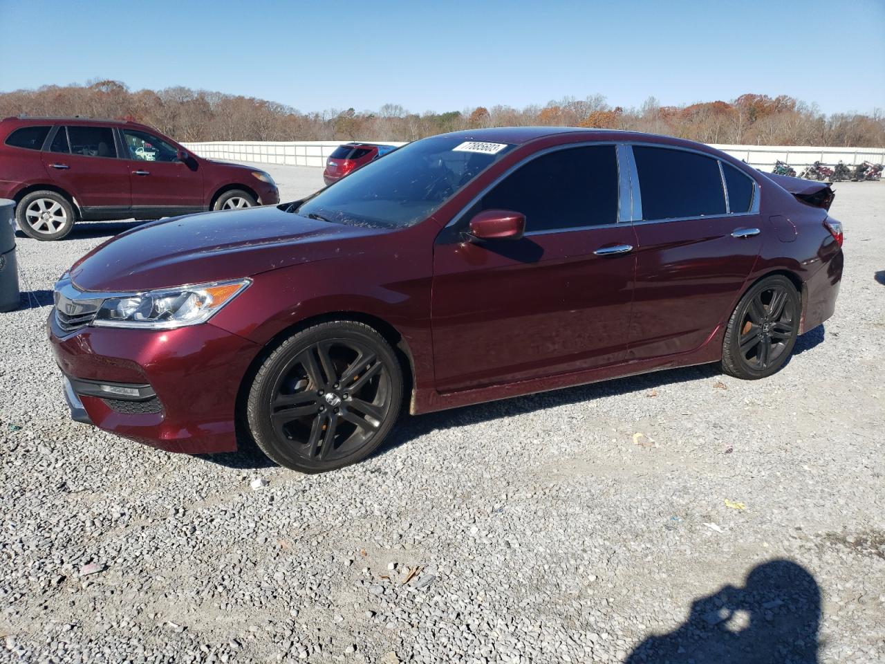 Image 1 of 2017 HONDA ACCORD SPORT 2017 with VIN 1HGCR2F53HA307252
