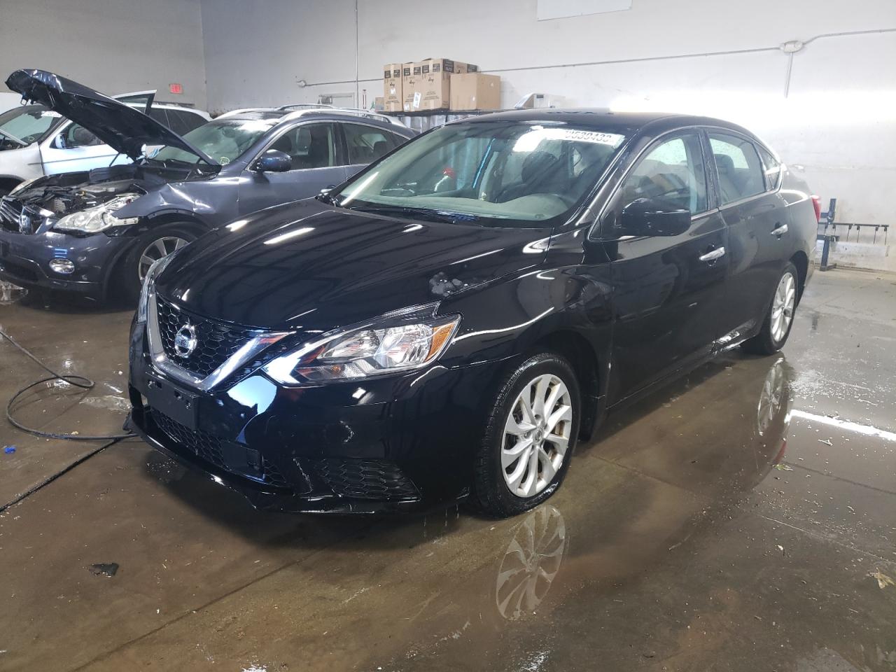 Image 1 of 2019 NISSAN SENTRA S 2019 with VIN 3N1AB7AP4KY403672