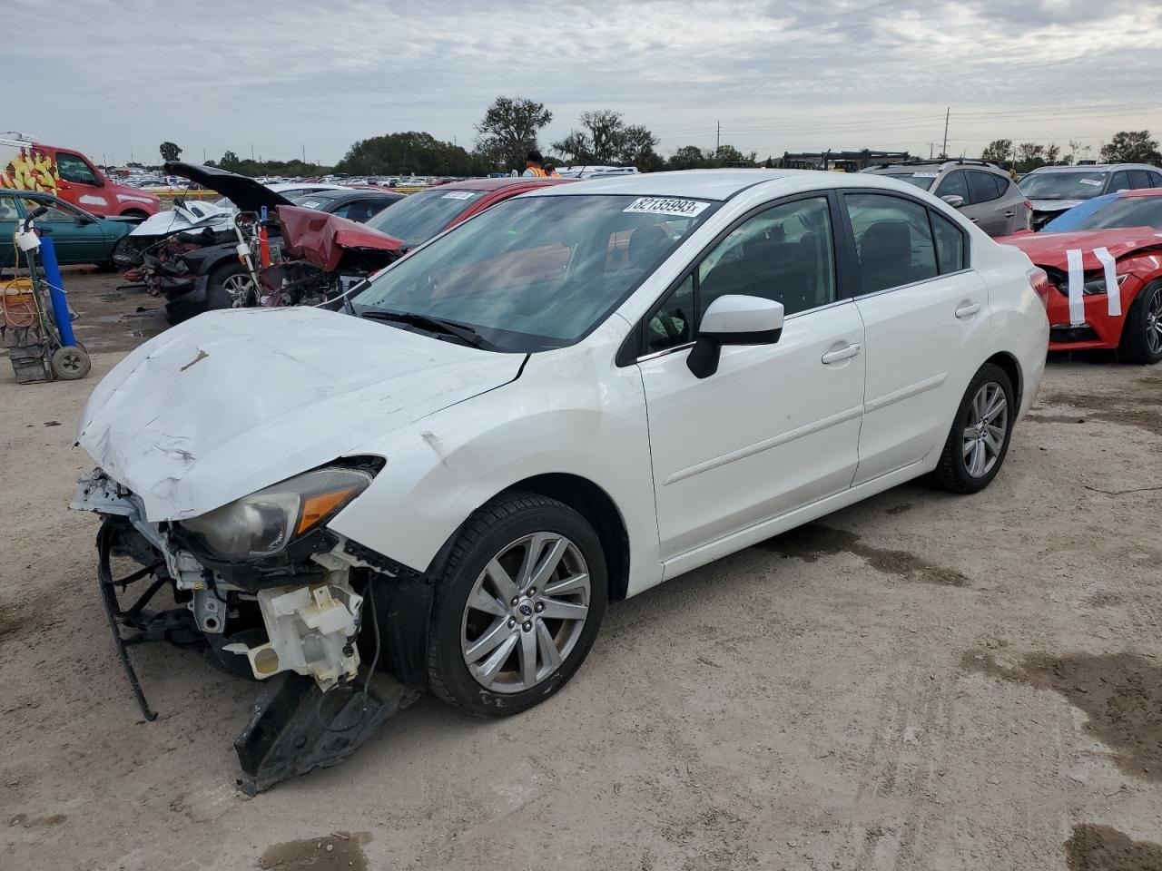 Изображение 1 2016 SUBARU IMPREZA PREMIUM 2016 с VIN JF1GJAB63GH020764