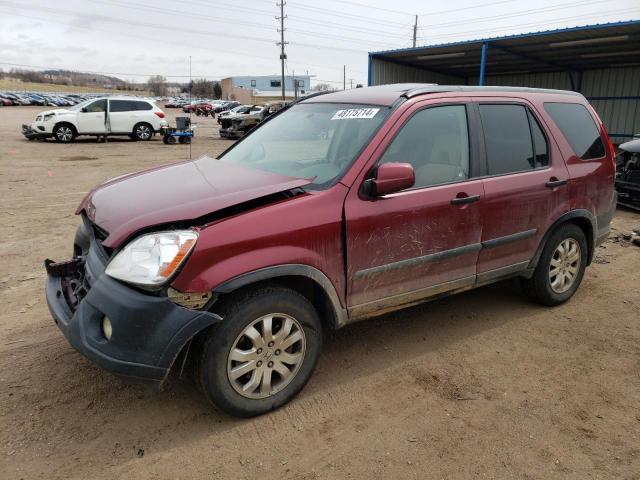 Obraz 1 z 2006 HONDA CR-V EX 2006 z VIN JHLRD78806C050843